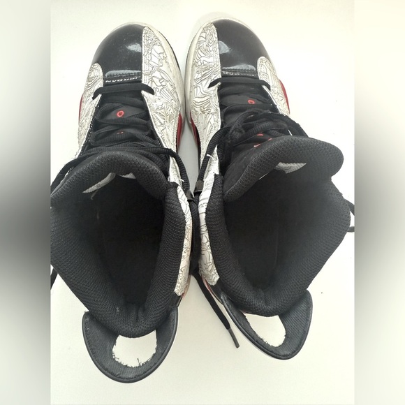 Air Jordan Dub Zero Mid Fire Red - Men’s 7/Big boys 7Y/ Womens 8.5 - Picture 11 of 13